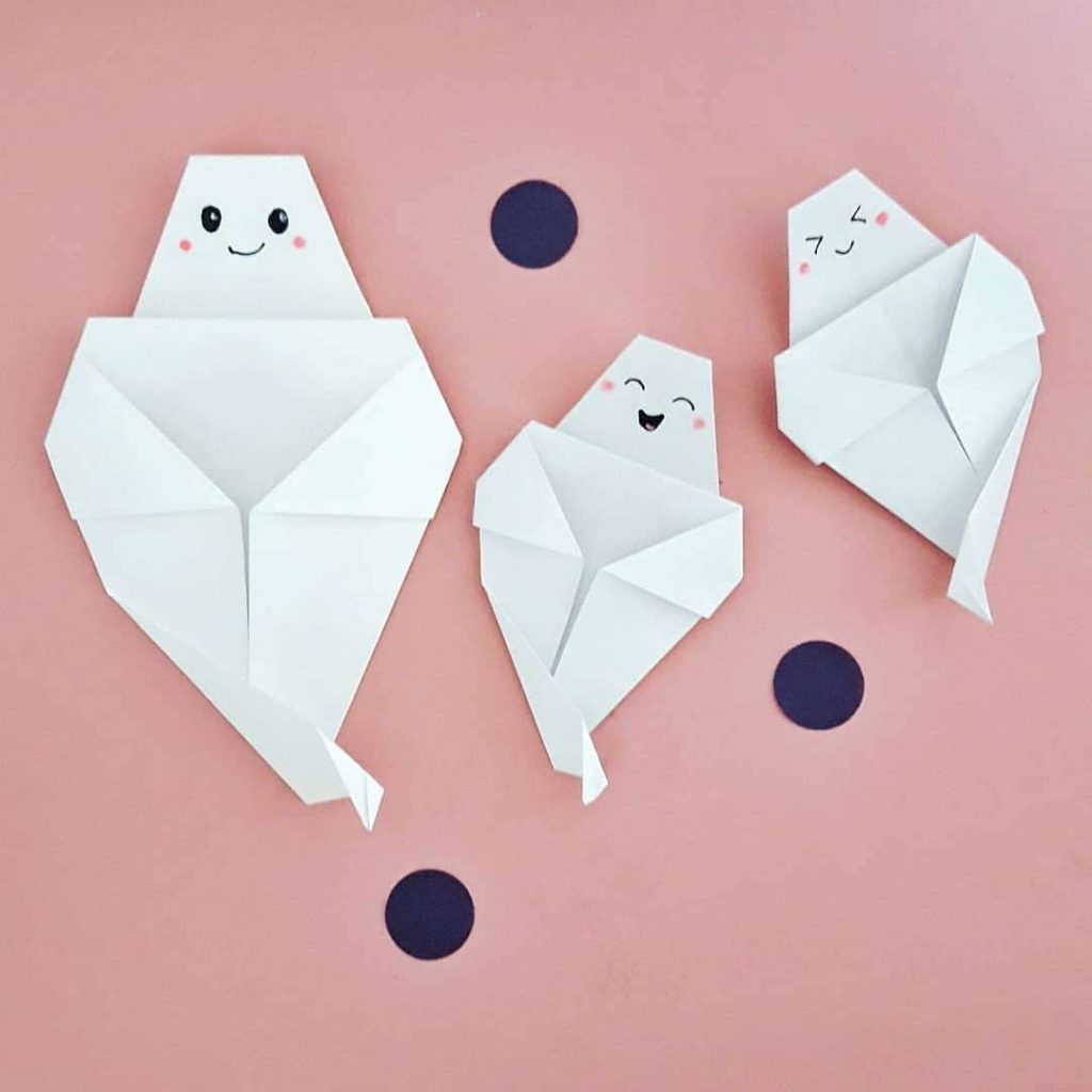 origami spookjes