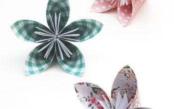 origami bloemen